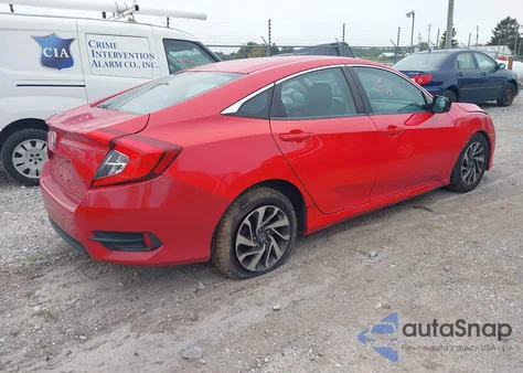 2016 Honda Civic Ex z USA, uszkodzony, nr VIN 2HGFC2F75GH562811